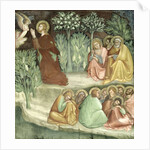 Christ in the Garden of Gethsemane, from a series of Scenes of the New Testament by Barna da Siena