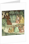 Christ in the Garden of Gethsemane, from a series of Scenes of the New Testament by Barna da Siena