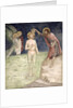 Baptism of Christ, from a series of Scenes of the New Testament by Barna da Siena