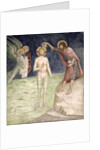 Baptism of Christ, from a series of Scenes of the New Testament by Barna da Siena