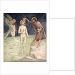 Baptism of Christ, from a series of Scenes of the New Testament by Barna da Siena