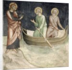 The Calling of St. Peter, from a series of Scenes of the New Testament by Barna da Siena
