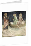 The Calling of St. Peter, from a series of Scenes of the New Testament by Barna da Siena