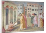 St. Peter healing a cripple, c.1427 by Tommaso Masolino da Panicale