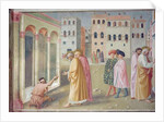 St. Peter healing a cripple, c.1427 by Tommaso Masolino da Panicale