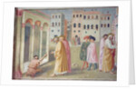 St. Peter healing a cripple, c.1427 by Tommaso Masolino da Panicale