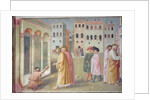 St. Peter healing a cripple, c.1427 by Tommaso Masolino da Panicale