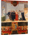 Baptism of Cosimo II de Medici 1589 by Ventura di Arcangelo Salimbeni
