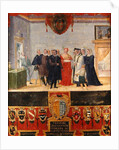 Baptism of Cosimo II de Medici 1589 by Ventura di Arcangelo Salimbeni