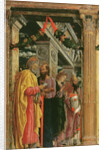 Detail of San Zeno Altarpiece, 1456-60 by Andrea Mantegna