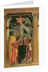 Detail of San Zeno Altarpiece, 1456-60 by Andrea Mantegna