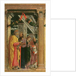 Detail of San Zeno Altarpiece, 1456-60 by Andrea Mantegna