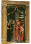 Detail of San Zeno Altarpiece, 1456-60 by Andrea Mantegna