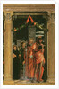 Detail of San Zeno Altarpiece, 1456-60 by Andrea Mantegna
