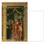 Detail of San Zeno Altarpiece, 1456-60 by Andrea Mantegna