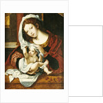 Madonna of the Cherries by Jan Gossaert