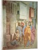 St. Peter Healing With His Shadow, c.1427 by Tommaso Masaccio