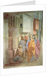 St. Peter Healing With His Shadow, c.1427 by Tommaso Masaccio