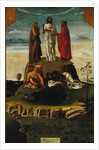 Transfiguration of Christ on Mount Tabor, 1455-60 by Giovanni Bellini