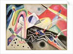 White Zig-Zags, 1922 by Wassily Kandinsky