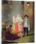 The Seller of Fritters by Pietro Longhi