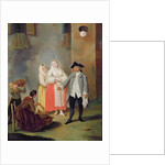 The Seller of Fritters by Pietro Longhi