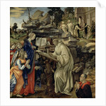 The Vision of St. Bernard, c.1485-87 by Filippino Lippi