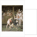 Pulcinella with Acrobats, c.1793 by Giandomenico Tiepolo