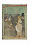 John the Baptist scolding Herod and Herodias for their adultery, 1435 by Tommaso Masolino da Panicale