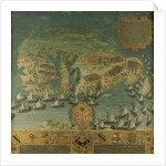 Naval victory of Don Garcia de Toledo in Malta, 1565 by Italian School