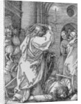 Christ expelling the moneychangers from the temple by Albrecht Dürer or Duerer