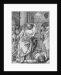 Christ expelling the moneychangers from the temple by Albrecht Dürer or Duerer