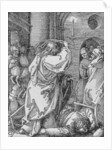 Christ expelling the moneychangers from the temple by Albrecht Dürer or Duerer