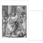Christ expelling the moneychangers from the temple by Albrecht Dürer or Duerer