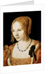 Young Venetian Woman by Albrecht Dürer or Duerer