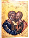 Icon of SS. Peter and Paul by Byzantine Byzantine