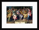 Apollo and the Muses, 1600 by Italian School