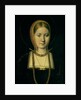 Portrait of a woman, possibly Catherine of Aragon by Michiel Sittow