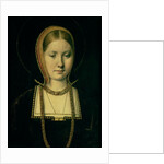 Portrait of a woman, possibly Catherine of Aragon by Michiel Sittow