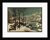 Hunters in the Snow, 1565 by Pieter the Elder Bruegel