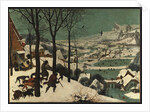 Hunters in the Snow, 1565 by Pieter the Elder Bruegel
