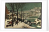 Hunters in the Snow, 1565 by Pieter the Elder Bruegel
