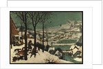 Hunters in the Snow, 1565 by Pieter the Elder Bruegel