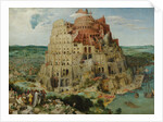 The Tower of Babel, 1563 by Pieter the Elder Bruegel
