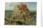The Tower of Babel, 1563 by Pieter the Elder Bruegel