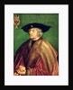 Emperor Maximilian I by Albrecht Dürer or Duerer