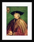 Emperor Maximilian I by Albrecht Dürer or Duerer