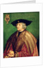Emperor Maximilian I by Albrecht Dürer or Duerer