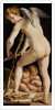 Cupid Carving a Bow, 1533/34 by Parmigianino