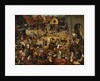 Fight between Carnival and Lent, 1559 by Pieter the Elder Bruegel